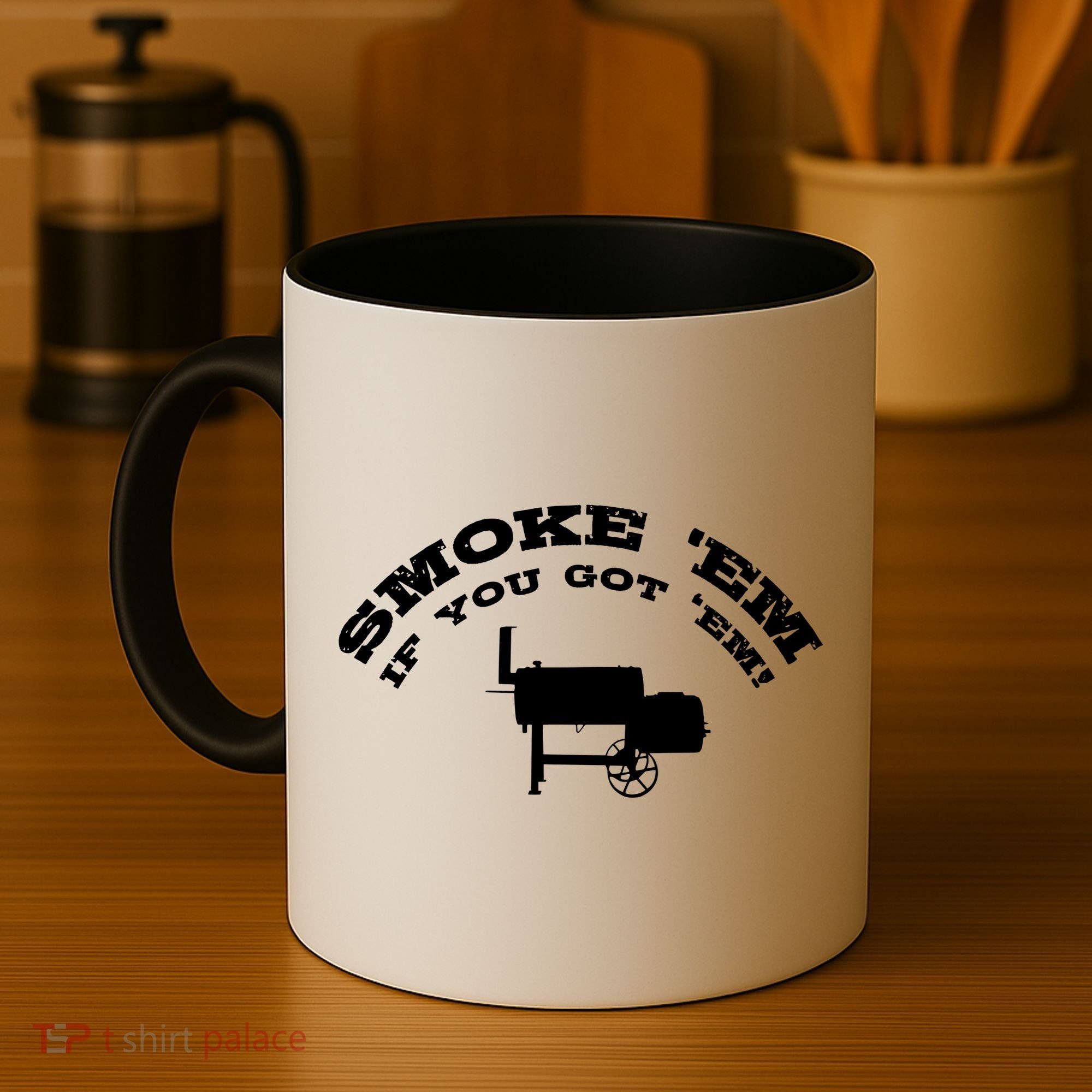 Funny Bbq Pit Offset Smoker Accessory Pitmaster Sweagift Coffee Mug