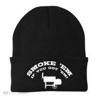 Funny Bbq Pit Offset Smoker Accessory Pitmaster Sweagift Beanie thumb 0