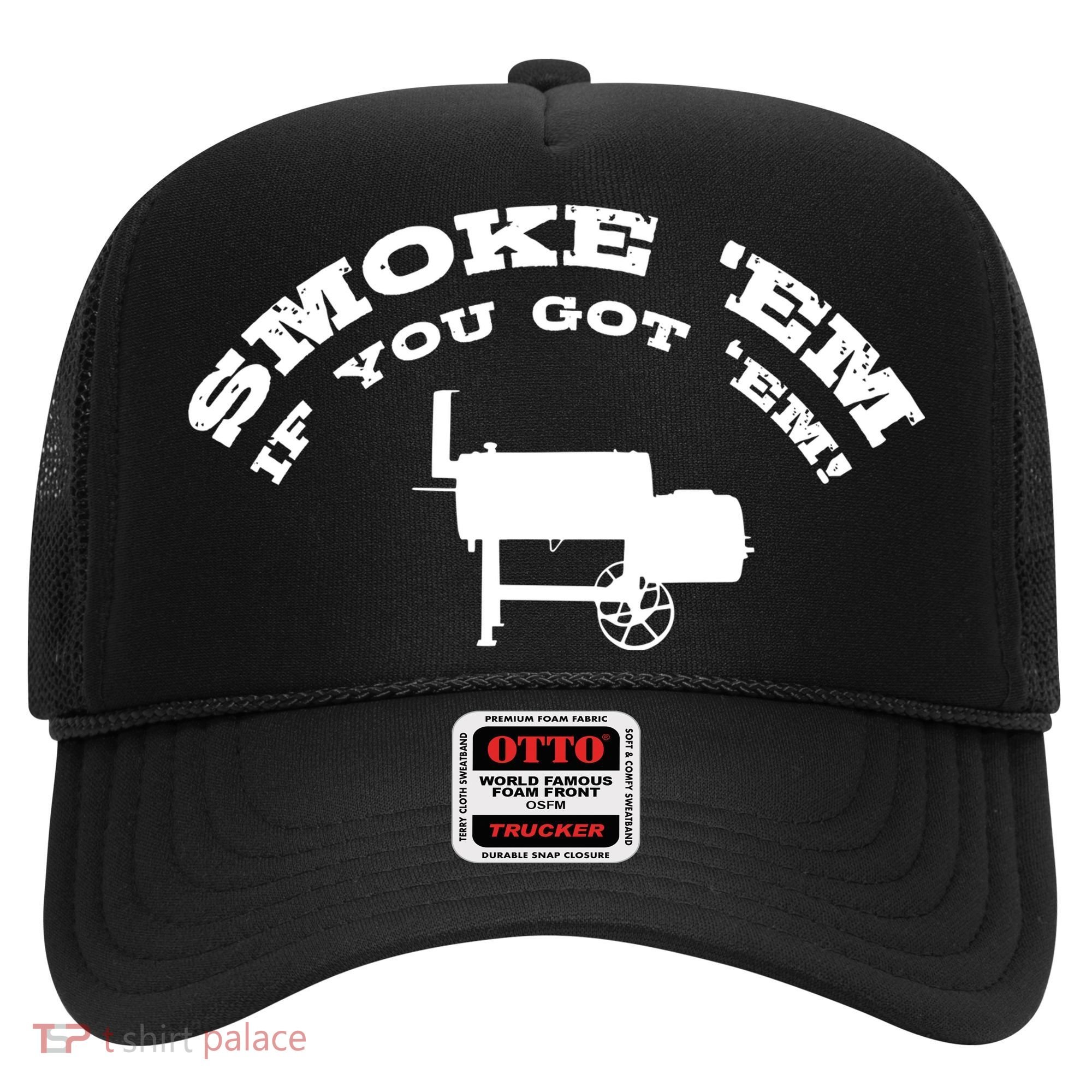 Funny Bbq Pit Offset Smoker Accessory Pitmaster Sweagift Hat