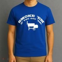 Funny Bbq Pit Offset Smoker Accessory Pitmaster Sweagift T-Shirt thumb 3