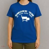 Funny Bbq Pit Offset Smoker Accessory Pitmaster Sweagift T-Shirt thumb 4