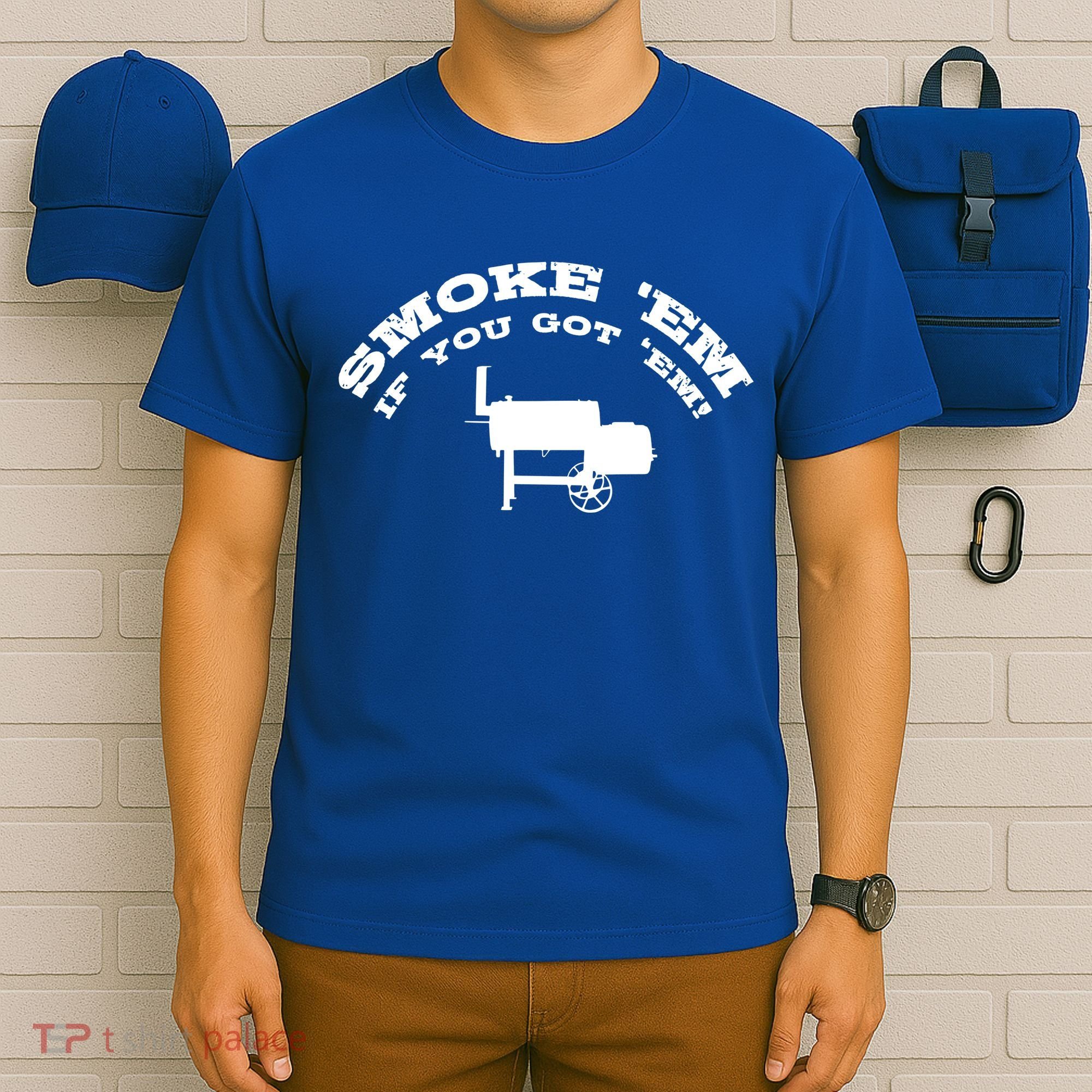 Funny Bbq Pit Offset Smoker Accessory Pitmaster Sweagift T-Shirt