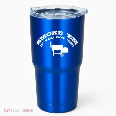 Funny Bbq Pit Offset Smoker Accessory Pitmaster Sweagift Tumbler
