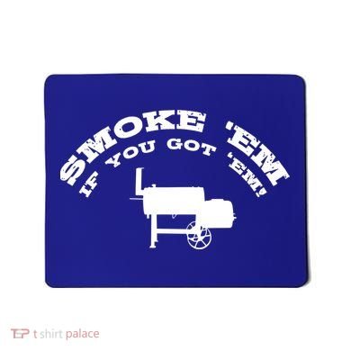 Funny Bbq Pit Offset Smoker Accessory Pitmaster Sweagift Mousepad
