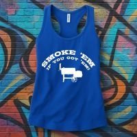 Funny Bbq Pit Offset Smoker Accessory Pitmaster Sweagift Women's Tank Top thumb 3