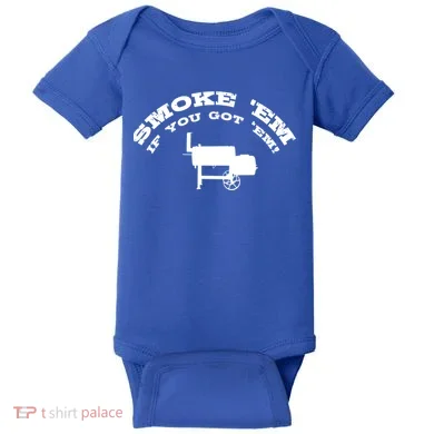 Funny Bbq Pit Offset Smoker Accessory Pitmaster Sweagift Baby Bodysuit