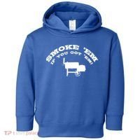 Funny Bbq Pit Offset Smoker Accessory Pitmaster Sweagift Toddler Hoodie thumb 0