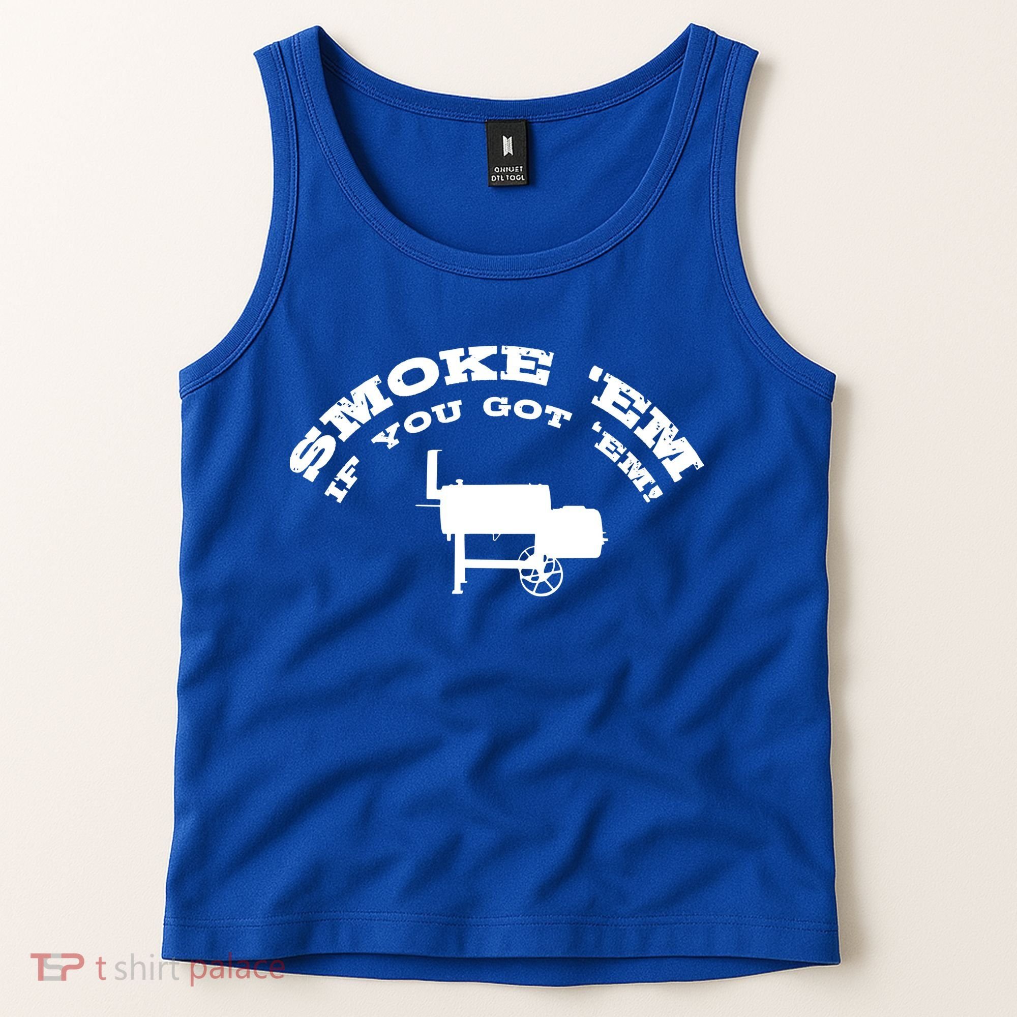 Funny Bbq Pit Offset Smoker Accessory Pitmaster Sweagift Tank Top