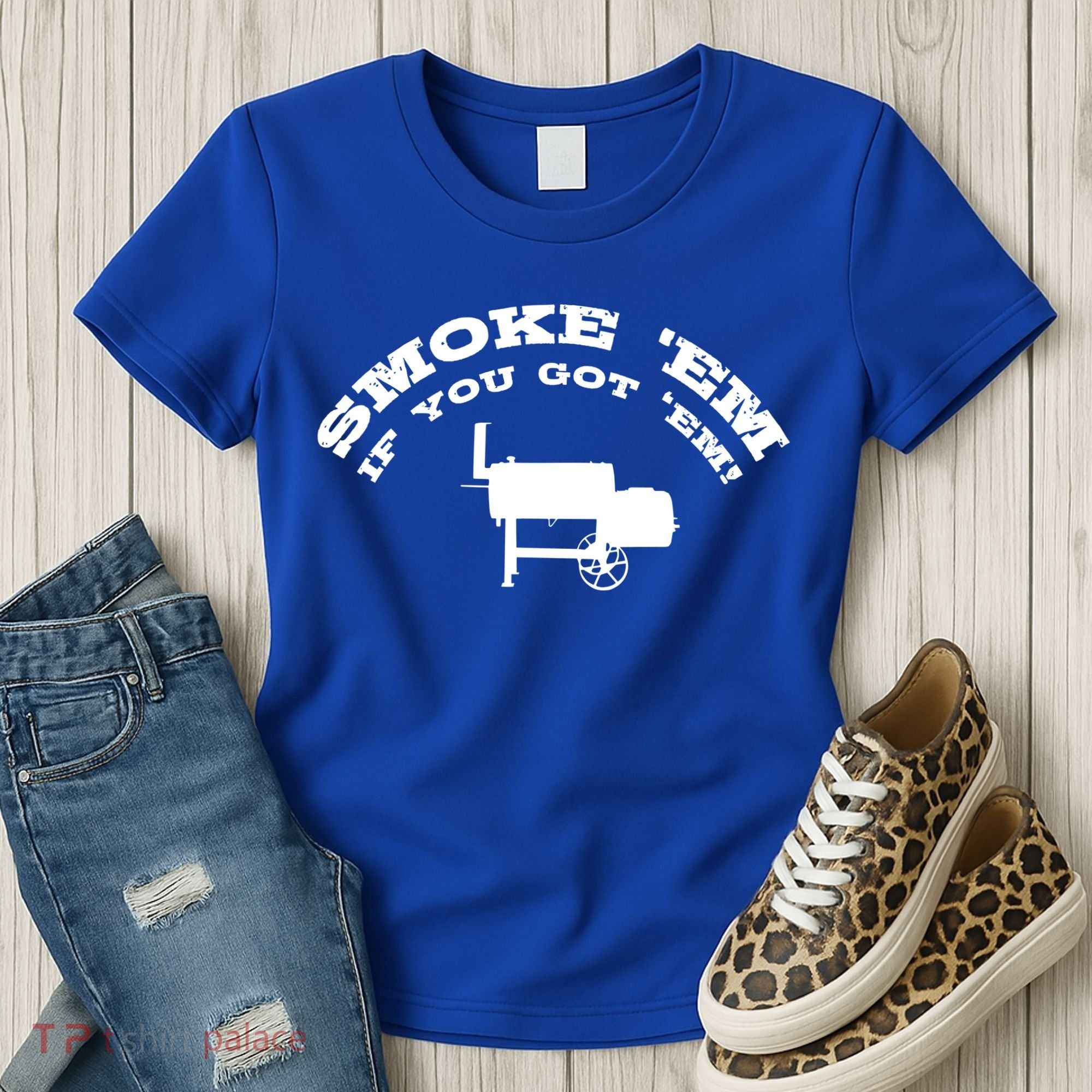 Funny Bbq Pit Offset Smoker Accessory Pitmaster Sweagift Women's T-Shirt