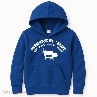 Funny Bbq Pit Offset Smoker Accessory Pitmaster Sweagift Kids Hoodie
