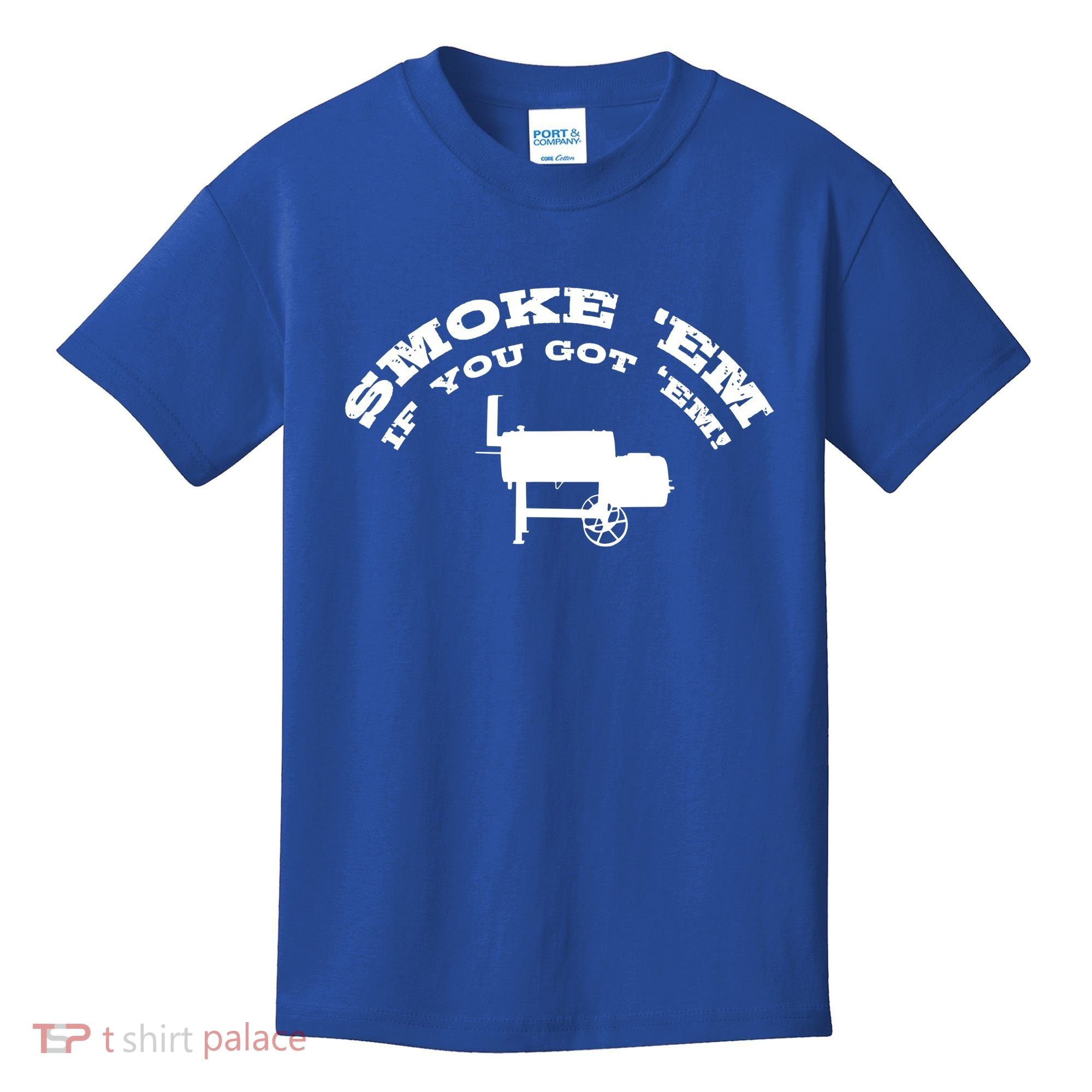 Funny Bbq Pit Offset Smoker Accessory Pitmaster Sweagift Kids T-Shirt
