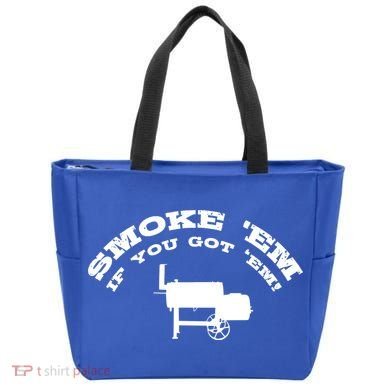 Funny Bbq Pit Offset Smoker Accessory Pitmaster Sweagift Tote Bag