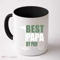 Funny Best Papa By Par FatherS Day Golf Dad Grandpa Gift Cute Gift Coffee Mug thumb 0