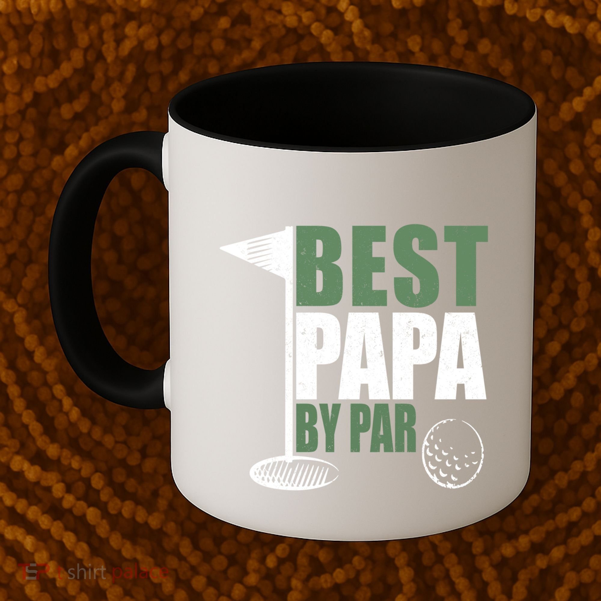Funny Best Papa By Par FatherS Day Golf Dad Grandpa Gift Cute Gift Coffee Mug