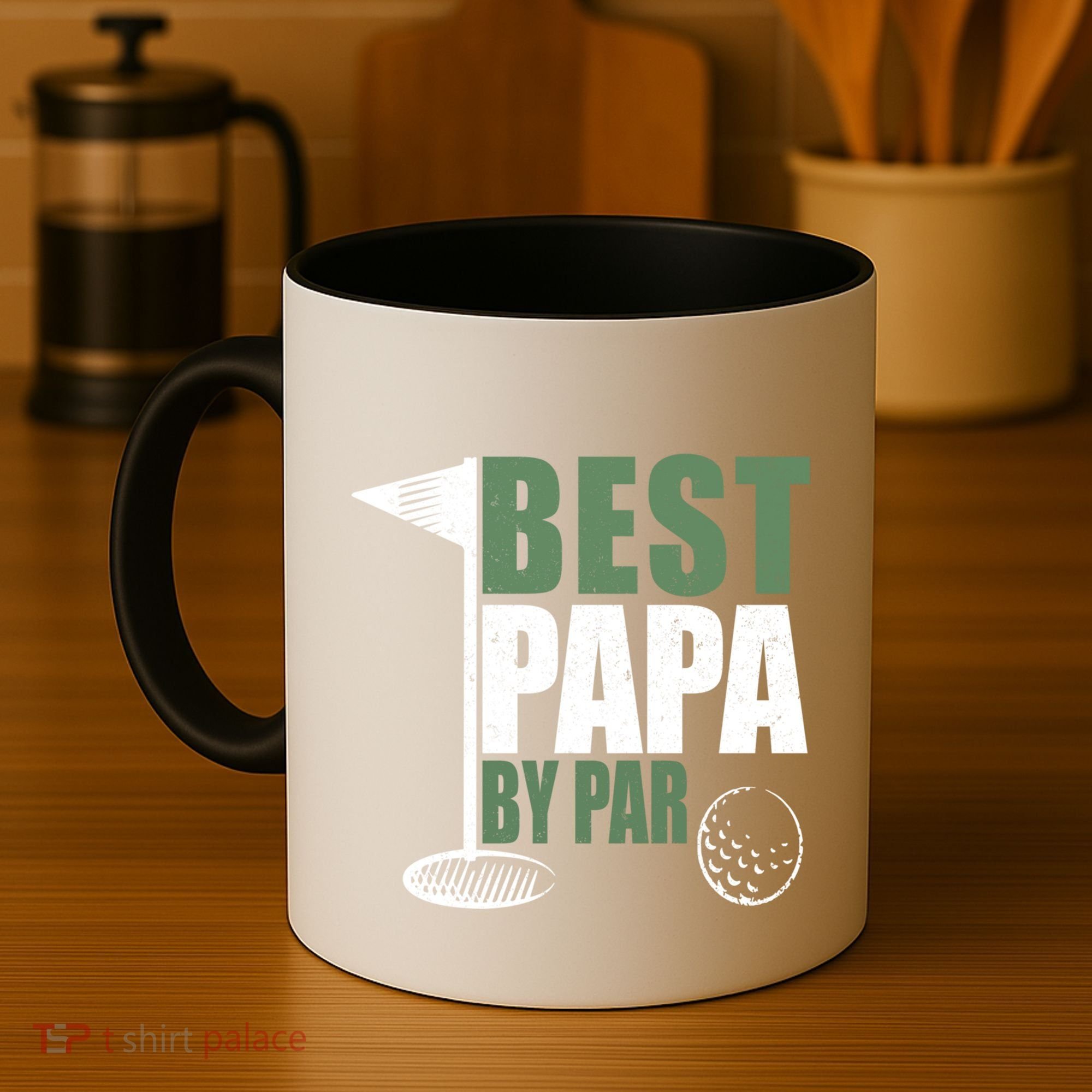 Funny Best Papa By Par FatherS Day Golf Dad Grandpa Gift Cute Gift Coffee Mug