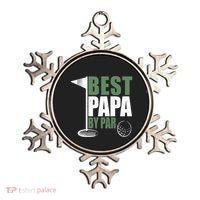 Funny Best Papa By Par FatherS Day Golf Dad Grandpa Gift Cute Gift Ornament thumb 0