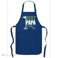 Funny Best Papa By Par FatherS Day Golf Dad Grandpa Gift Cute Gift Apron thumb 0