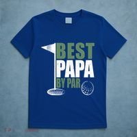 Funny Best Papa By Par FatherS Day Golf Dad Grandpa Gift Cute Gift T-Shirt thumb 5