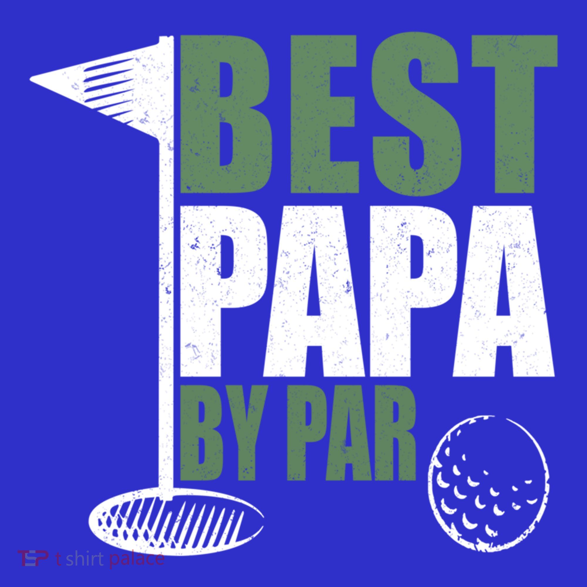 Funny Best Papa By Par FatherS Day Golf Dad Grandpa Gift Cute Gift Baby Bodysuit