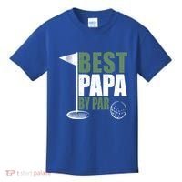 Funny Best Papa By Par FatherS Day Golf Dad Grandpa Gift Cute Gift Kids T-Shirt thumb 0