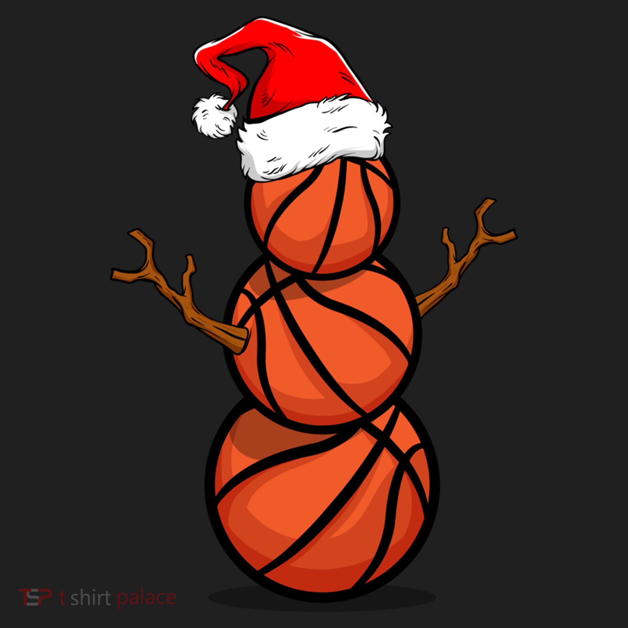 Funny Basketball Player Snow Christmas Gift Hat