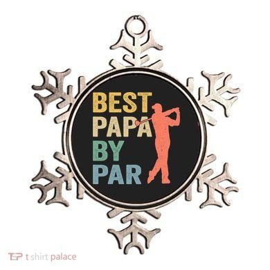 Funny Best Papa By Par Fathers Day Golf Grandpa Ornament