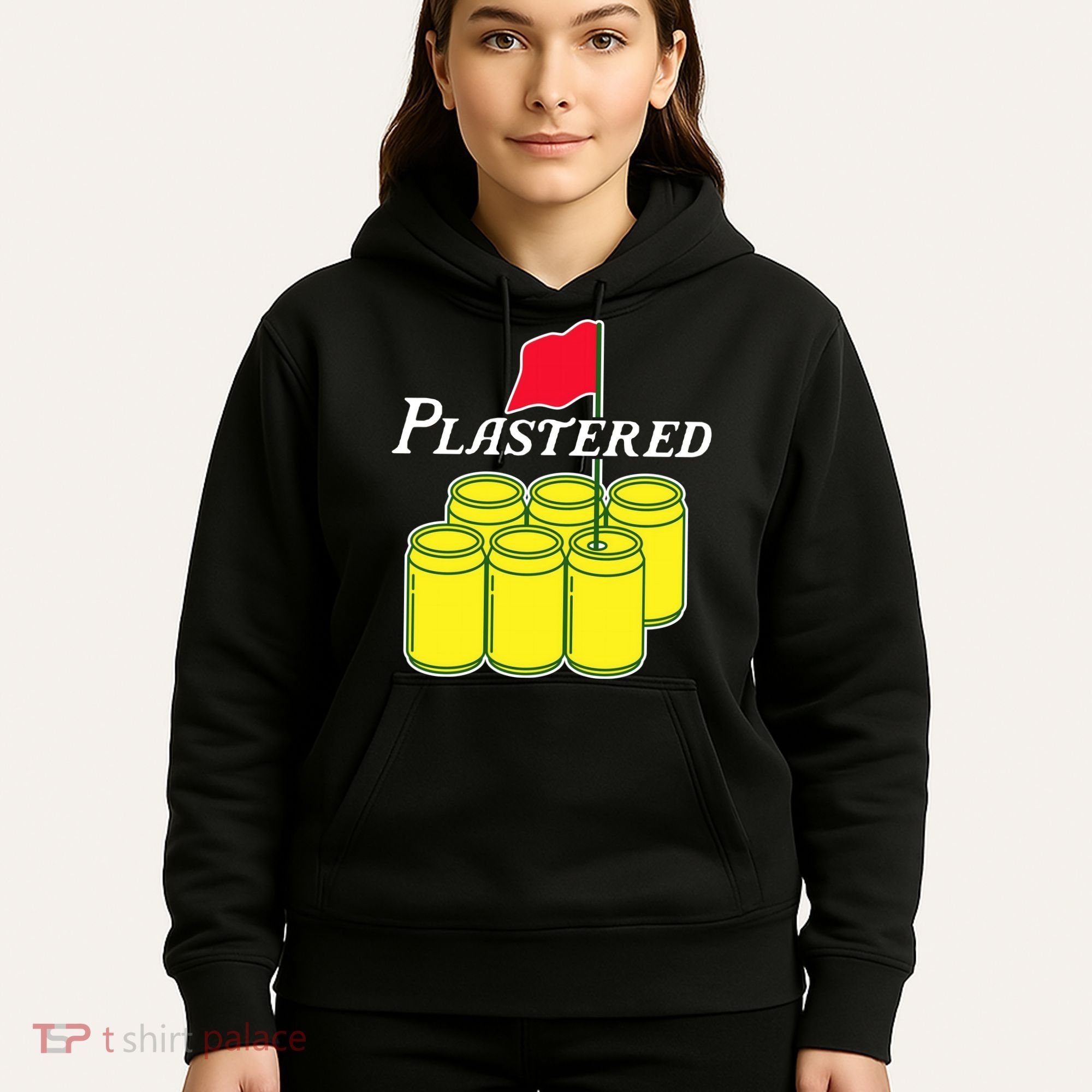 Funny Beer Plastered Golf Tournament Hoodie