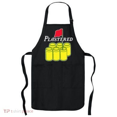Funny Beer Plastered Golf Tournament Apron