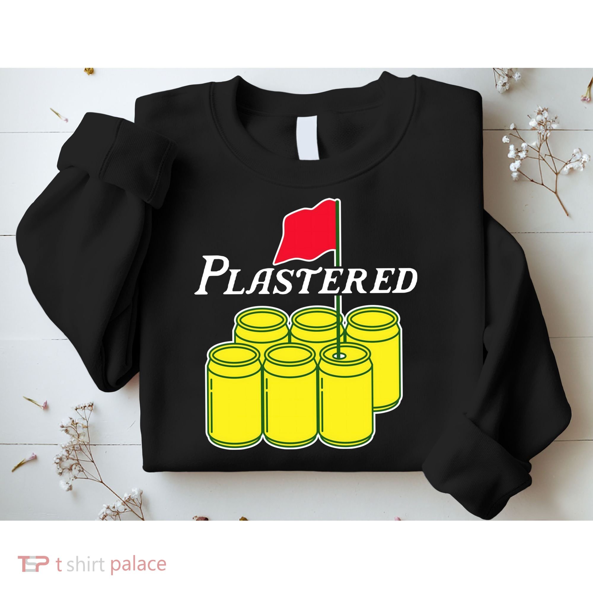 Funny Beer Plastered Golf Tournament Sweatshirt