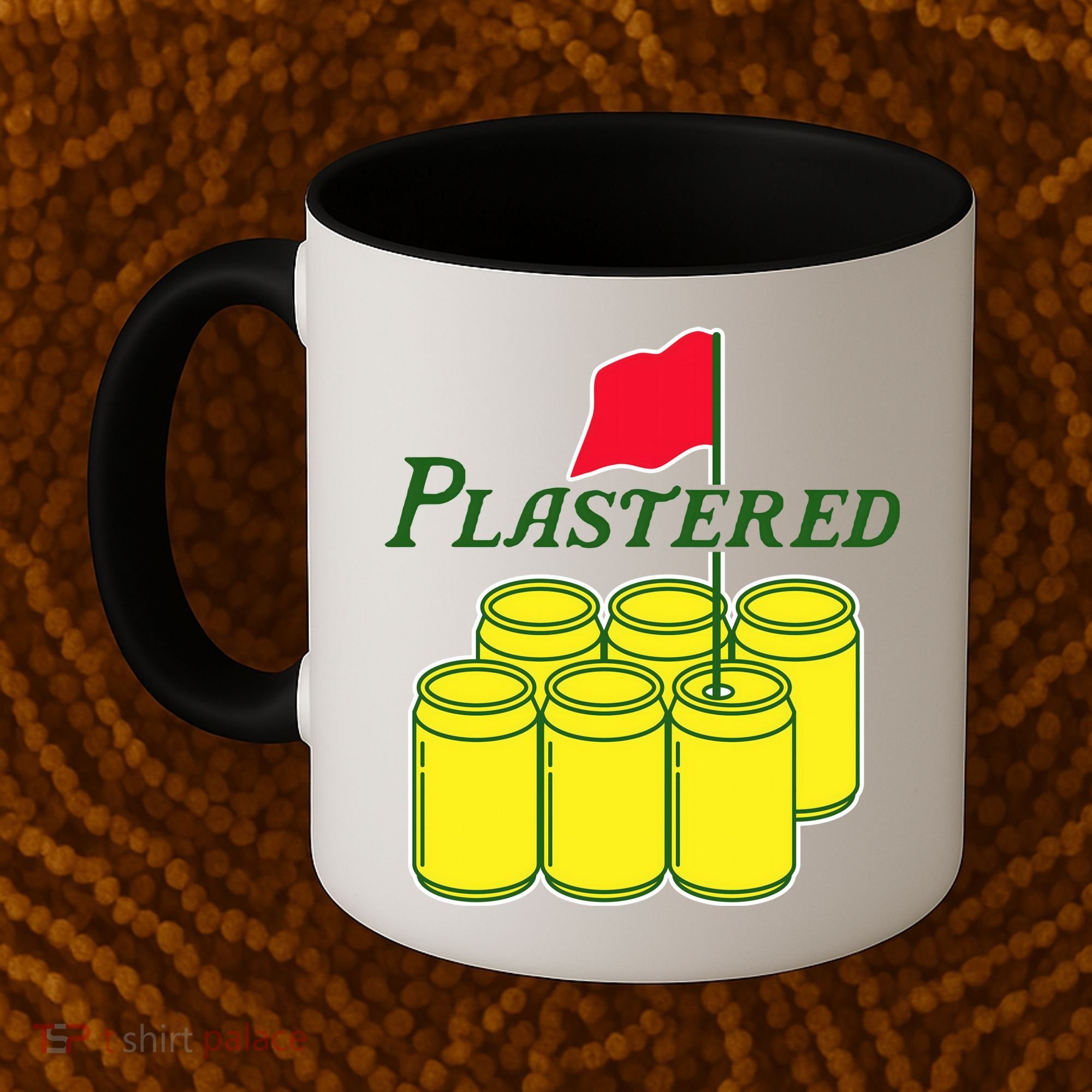 Funny Beer Plastered Golf Tournament Coffee Mug