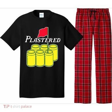 Funny Beer Plastered Golf Tournament Pajama Set