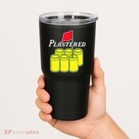 Funny Beer Plastered Golf Tournament Tumbler thumb 2