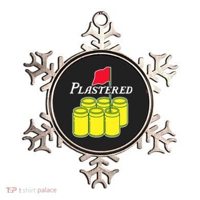 Funny Beer Plastered Golf Tournament Ornament