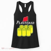 Funny Beer Plastered Golf Tournament Women's Tank Top thumb 0