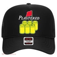 Funny Beer Plastered Golf Tournament Hat thumb 0