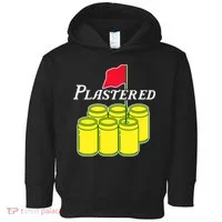 Funny Beer Plastered Golf Tournament Toddler Hoodie thumb 0