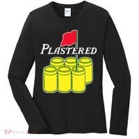 Funny Beer Plastered Golf Tournament Women's Long Sleeve Shirt thumb 0
