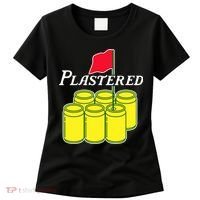 Funny Beer Plastered Golf Tournament Women's T-Shirt thumb 0