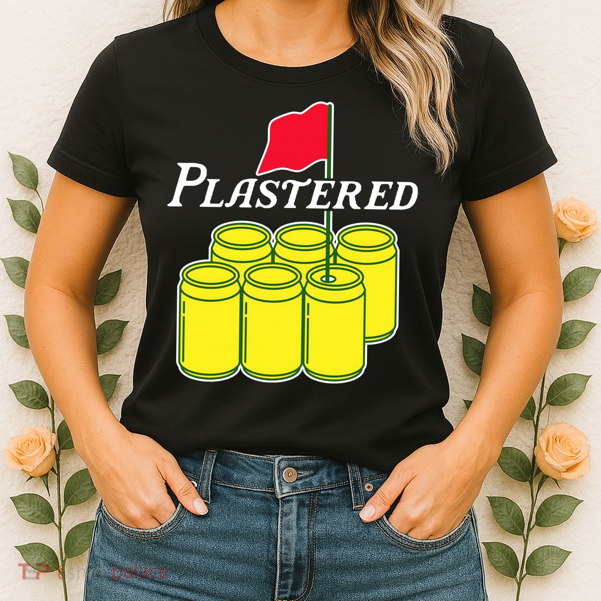 Funny Beer Plastered Golf Tournament Women's T-Shirt