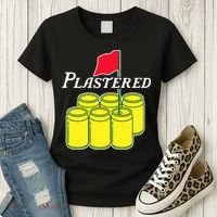 Funny Beer Plastered Golf Tournament Women's T-Shirt thumb 3