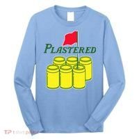 Funny Beer Plastered Golf Tournament Long Sleeve Shirt thumb 0
