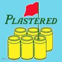 Funny Beer Plastered Golf Tournament Long Sleeve Shirt thumb 2