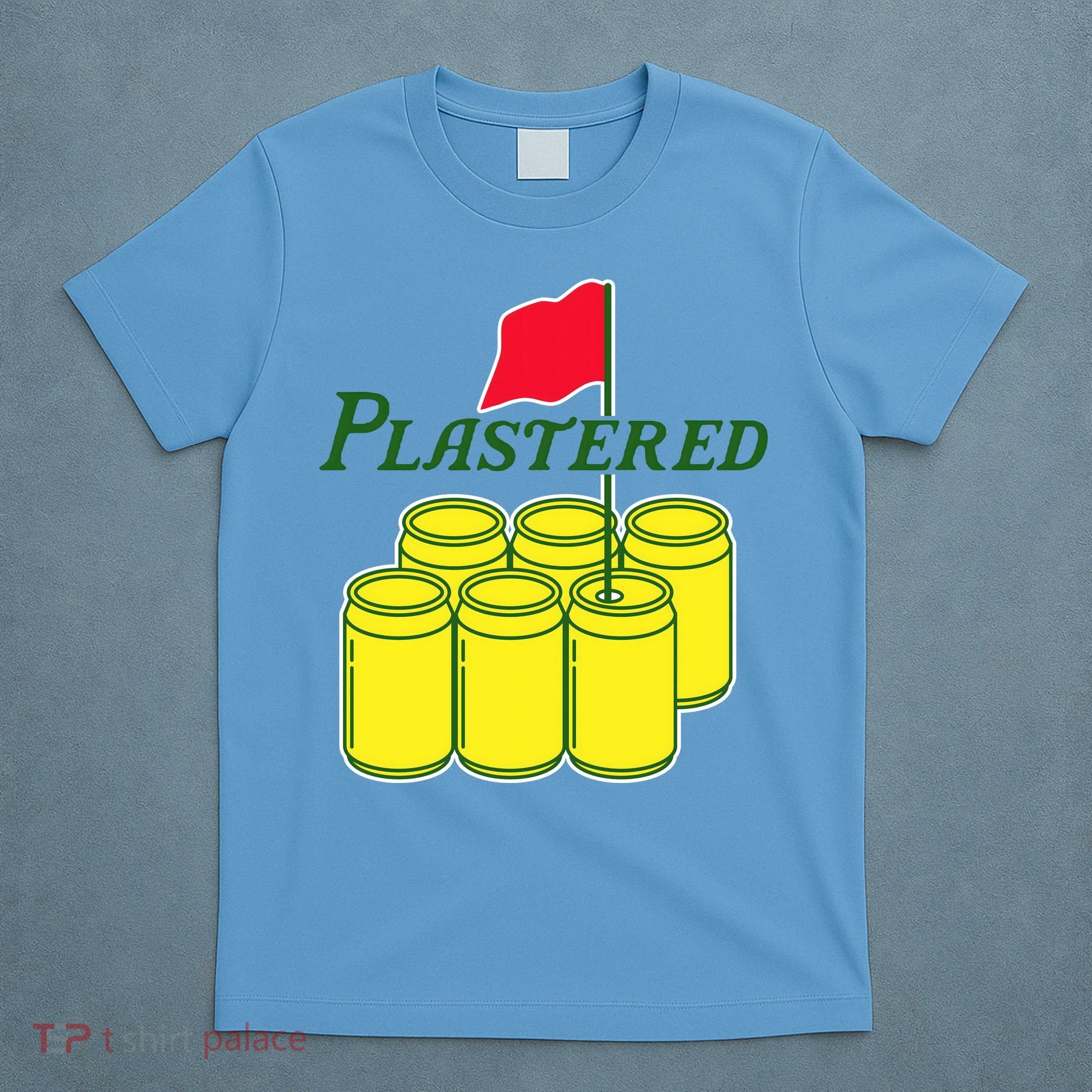Funny Beer Plastered Golf Tournament T-Shirt