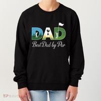 Funny Best Papa By Par FatherS Day Dad Grandpa Golfer Gift Women's Sweatshirt thumb 0