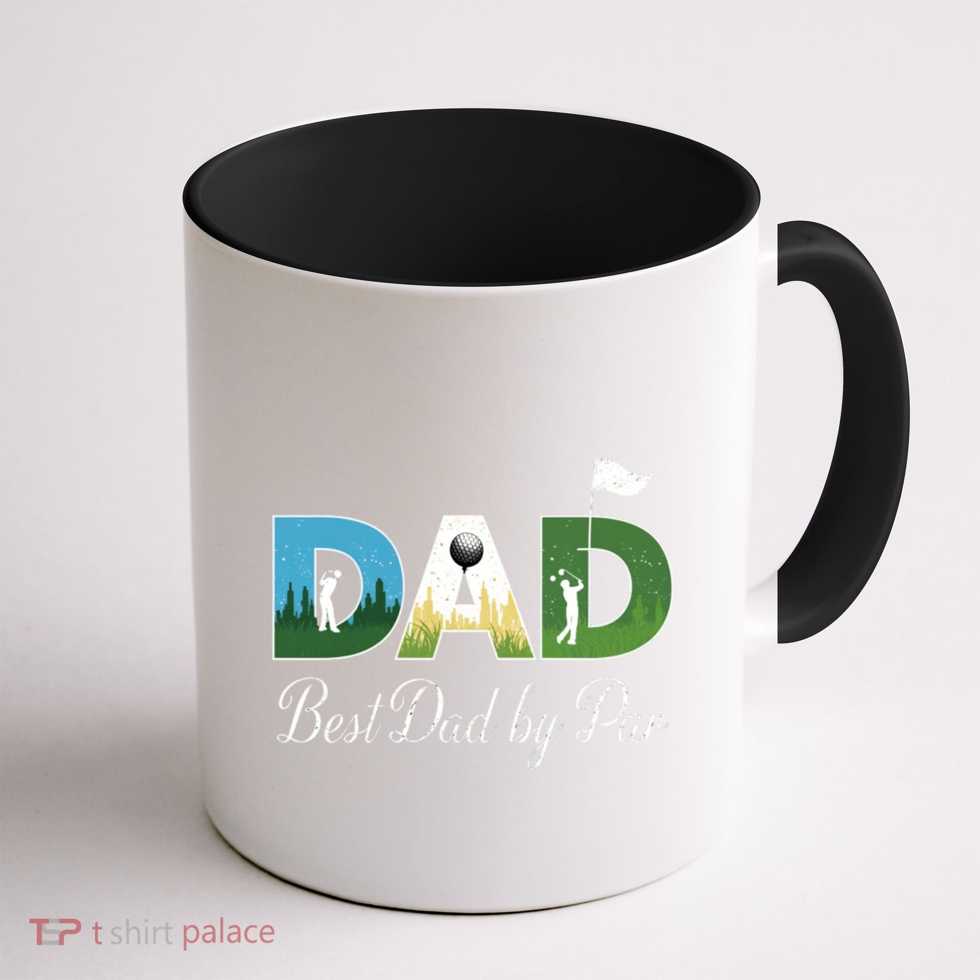 Funny Best Papa By Par FatherS Day Dad Grandpa Golfer Gift Coffee Mug