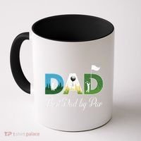 Funny Best Papa By Par FatherS Day Dad Grandpa Golfer Gift Coffee Mug thumb 0