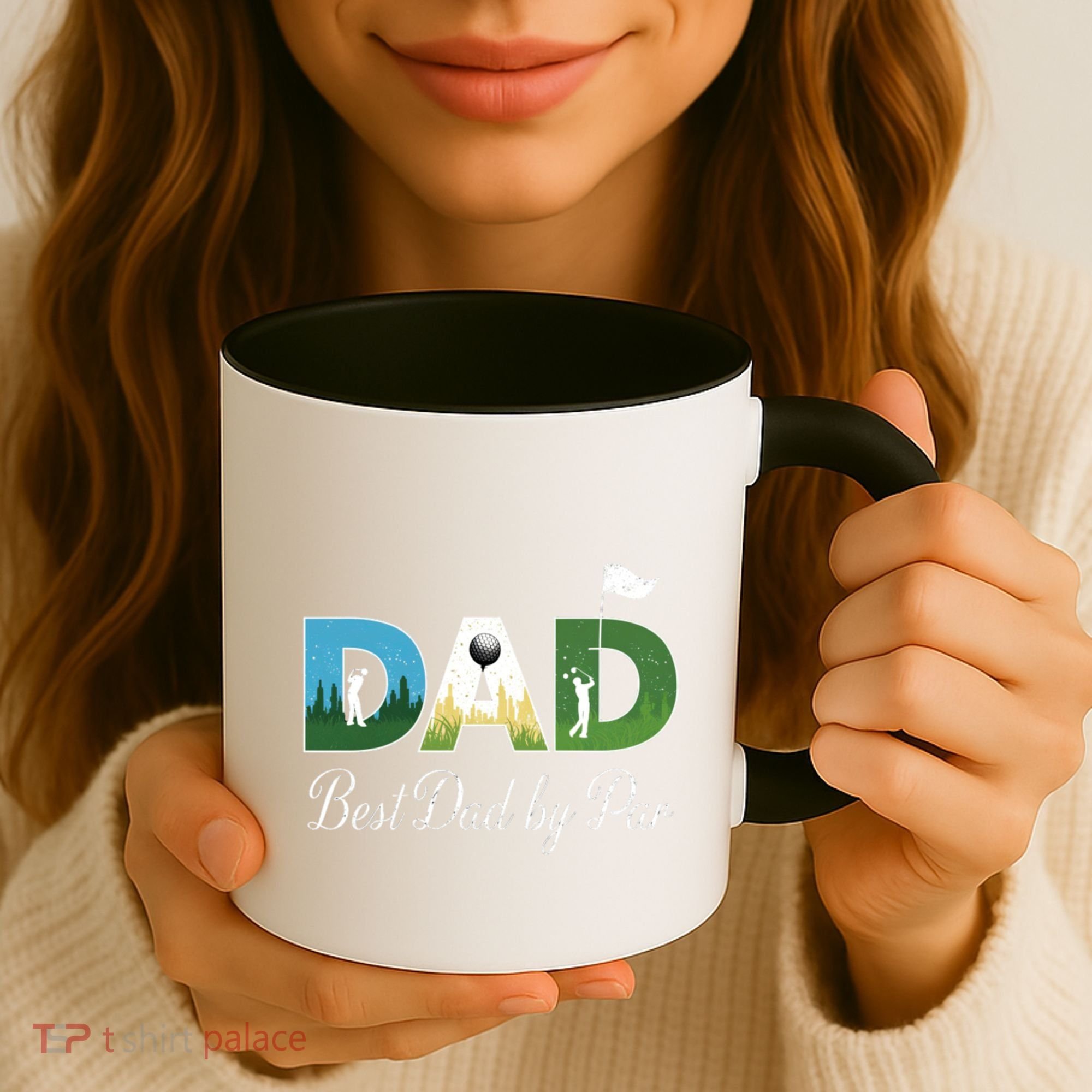 Funny Best Papa By Par FatherS Day Dad Grandpa Golfer Gift Coffee Mug