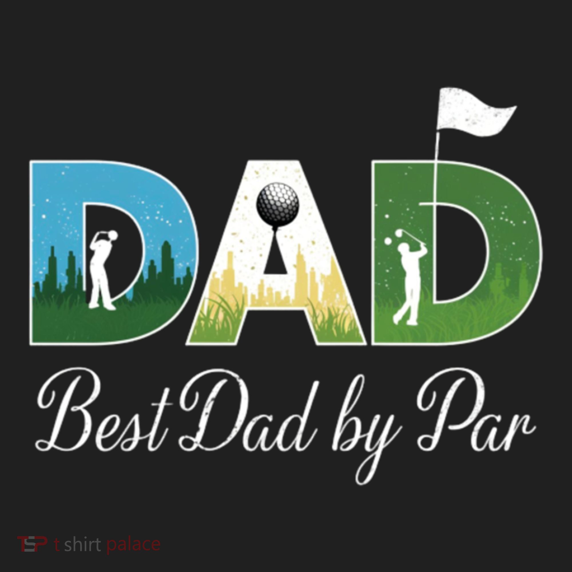 Funny Best Papa By Par FatherS Day Dad Grandpa Golfer Gift Beanie