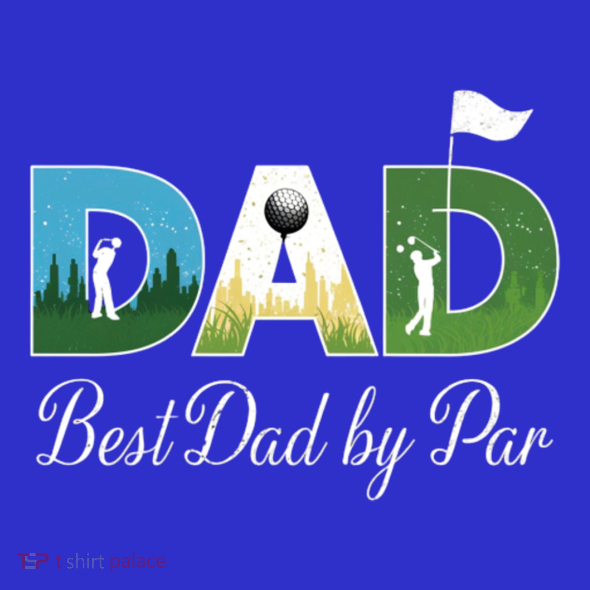 Funny Best Papa By Par FatherS Day Dad Grandpa Golfer Gift Long Sleeve Shirt