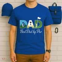 Funny Best Papa By Par FatherS Day Dad Grandpa Golfer Gift T-Shirt thumb 6